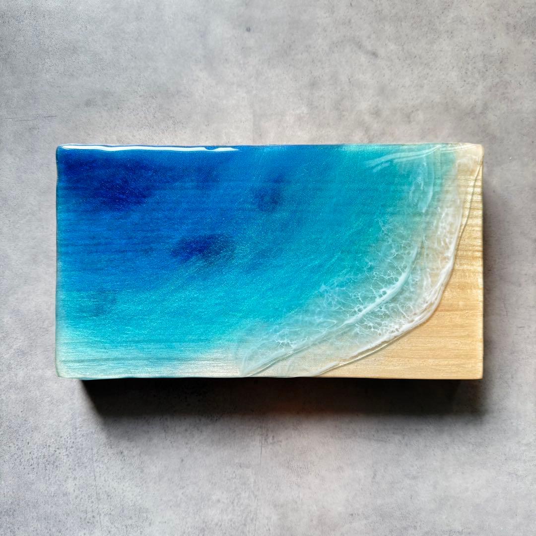 Ocean Resin Box（海レジン木箱）