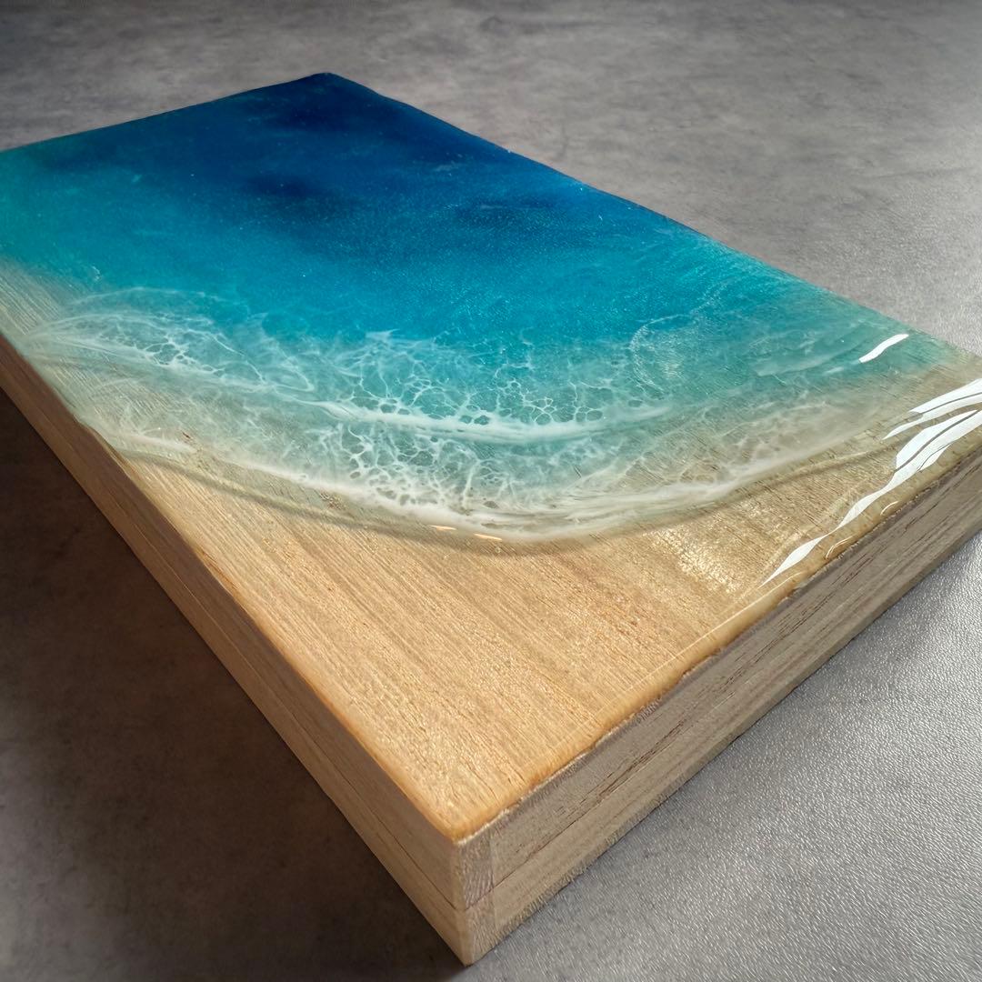 Ocean Resin Box（海レジン木箱）