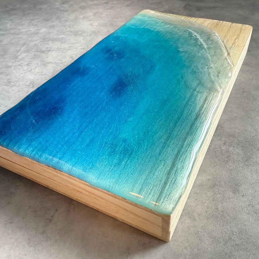 Ocean Resin Box（海レジン木箱）