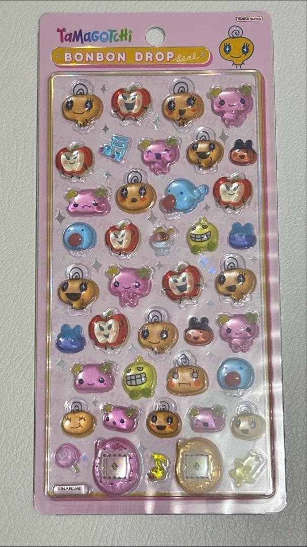 正規品　ボンボンドロップシール　たまごっち　４種