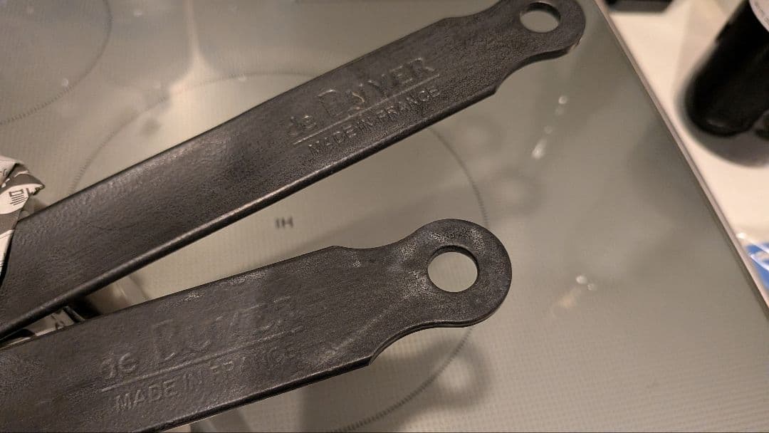 デバイヤー　鉄製フライパン 2個セット 22cm 28cm