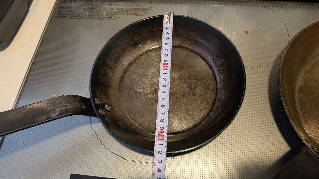 デバイヤー　鉄製フライパン 2個セット 22cm 28cm