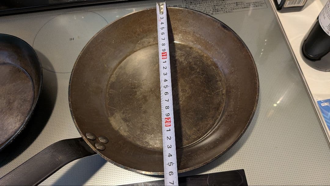 デバイヤー　鉄製フライパン 2個セット 22cm 28cm