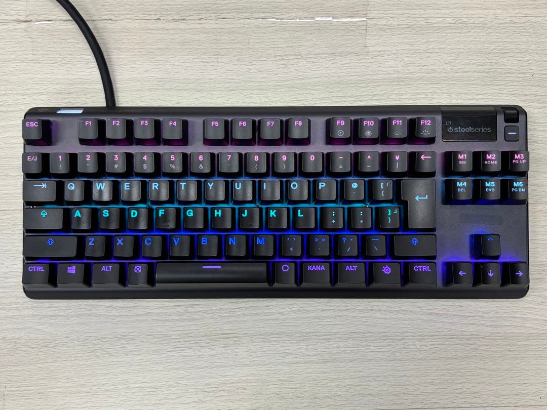 SteelSeries 青軸 Apex 7 TKL Blue 64756 109