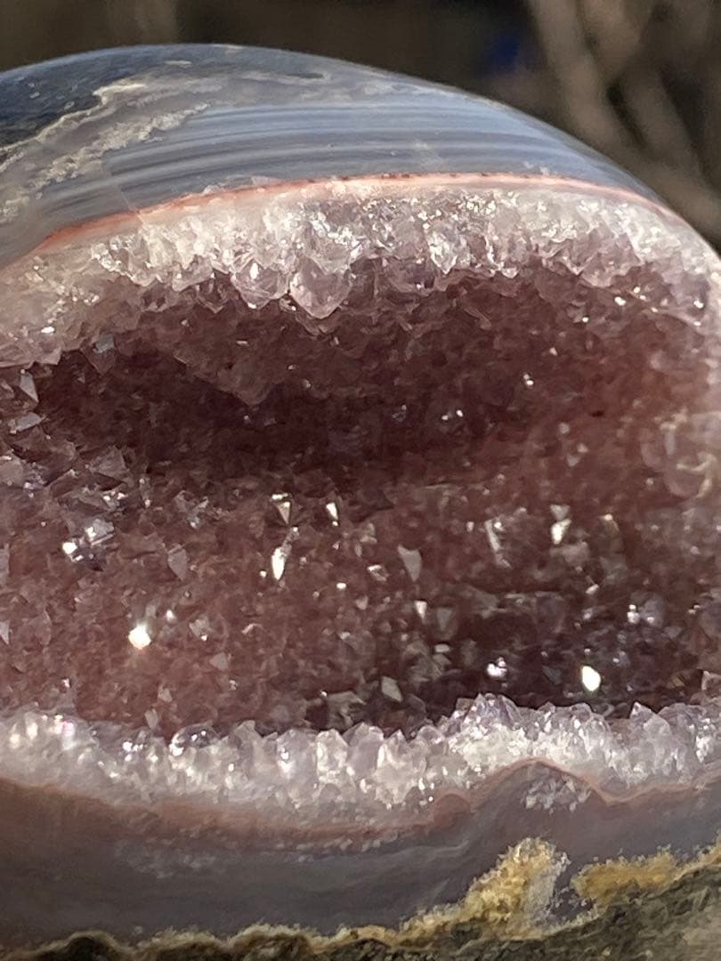 【開運・来福】希少！ピンクアメジスト笑口⭐️N99