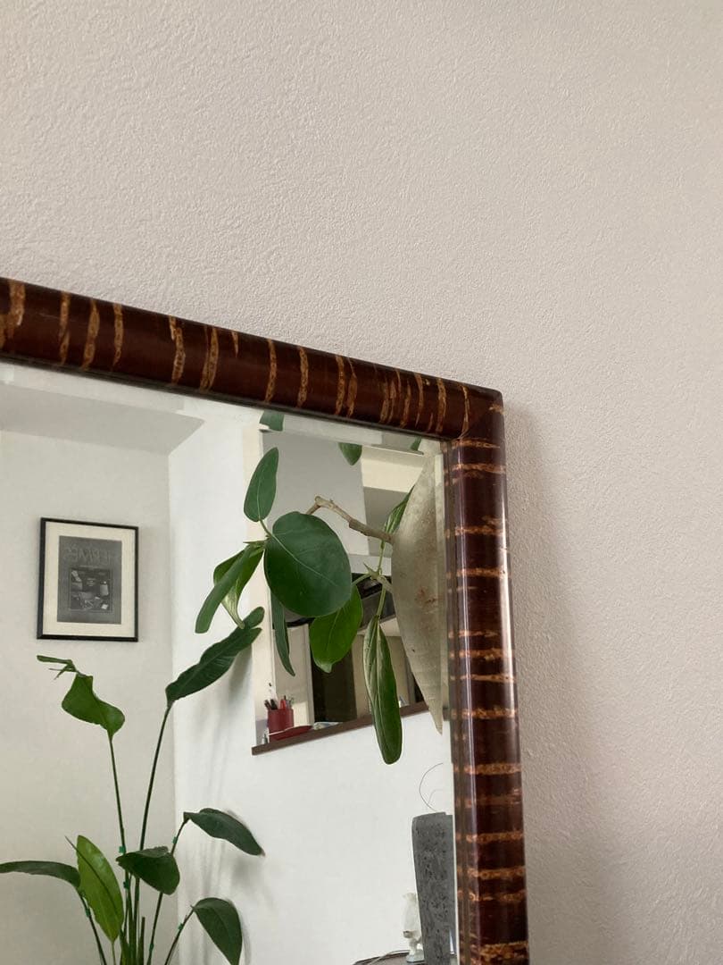 藤木伝四郎商店/伝統工芸品　インテリアミラー　姿見　未使用品