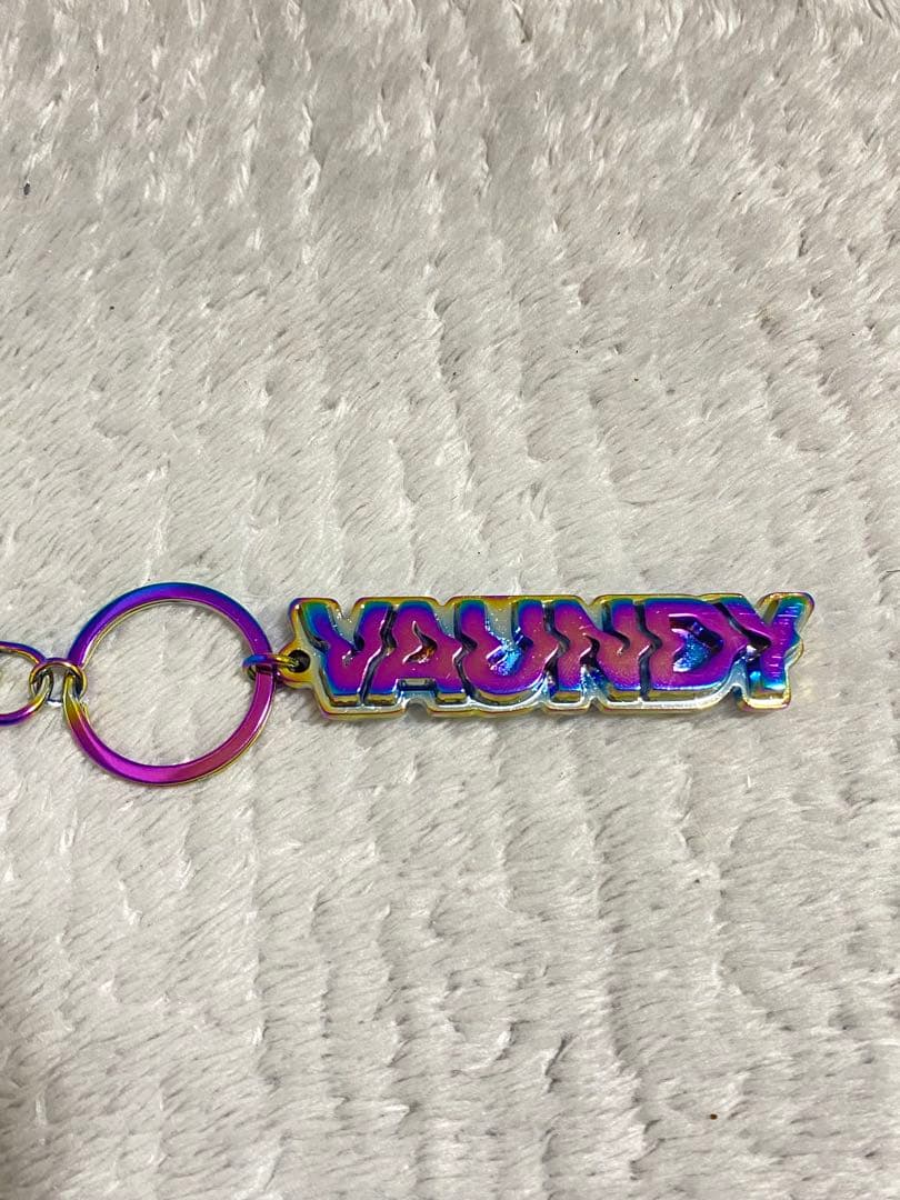 【即日発送】VAUNDY ロゴラバーキーホルダーセット