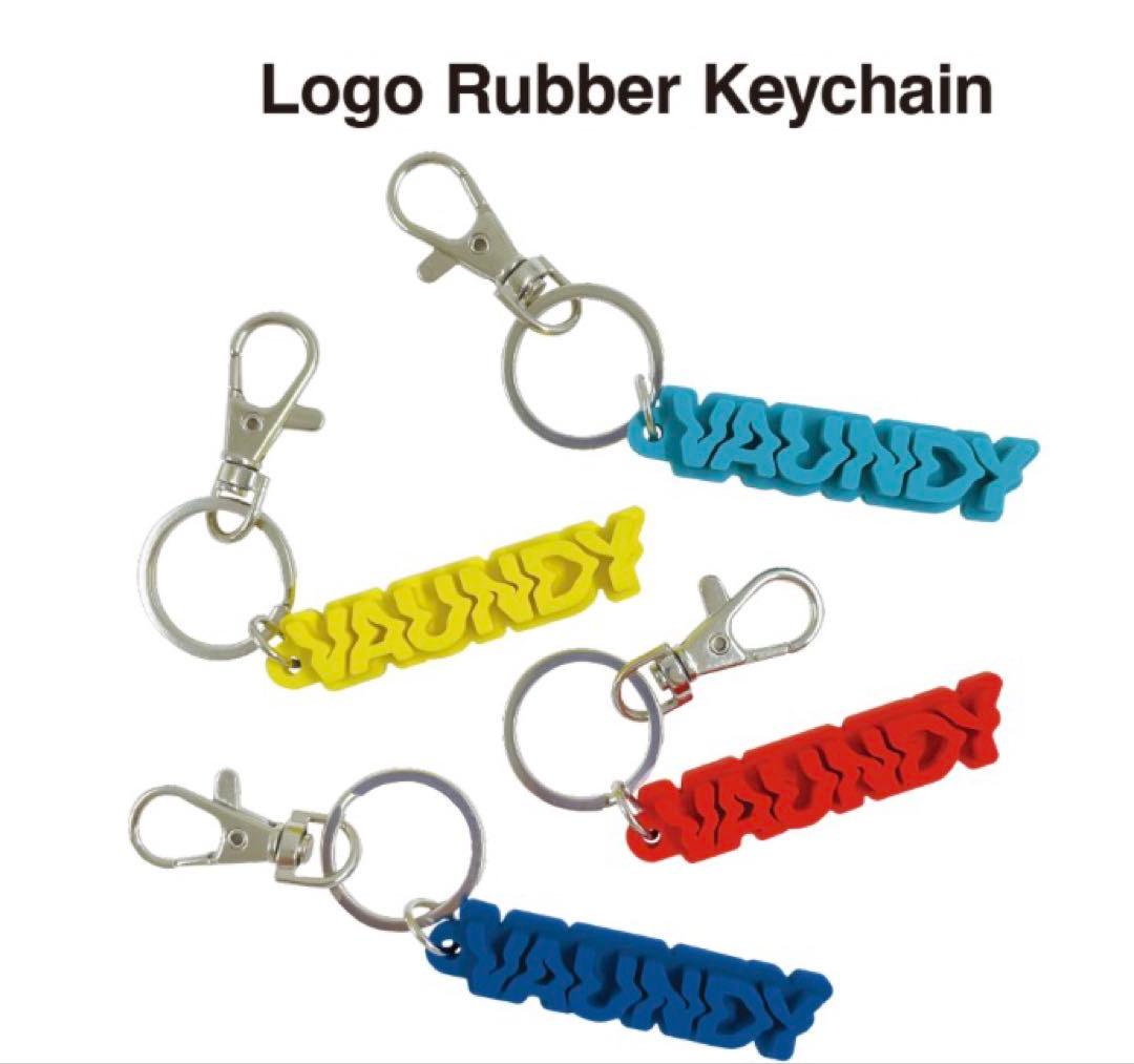 【即日発送】VAUNDY ロゴラバーキーホルダーセット