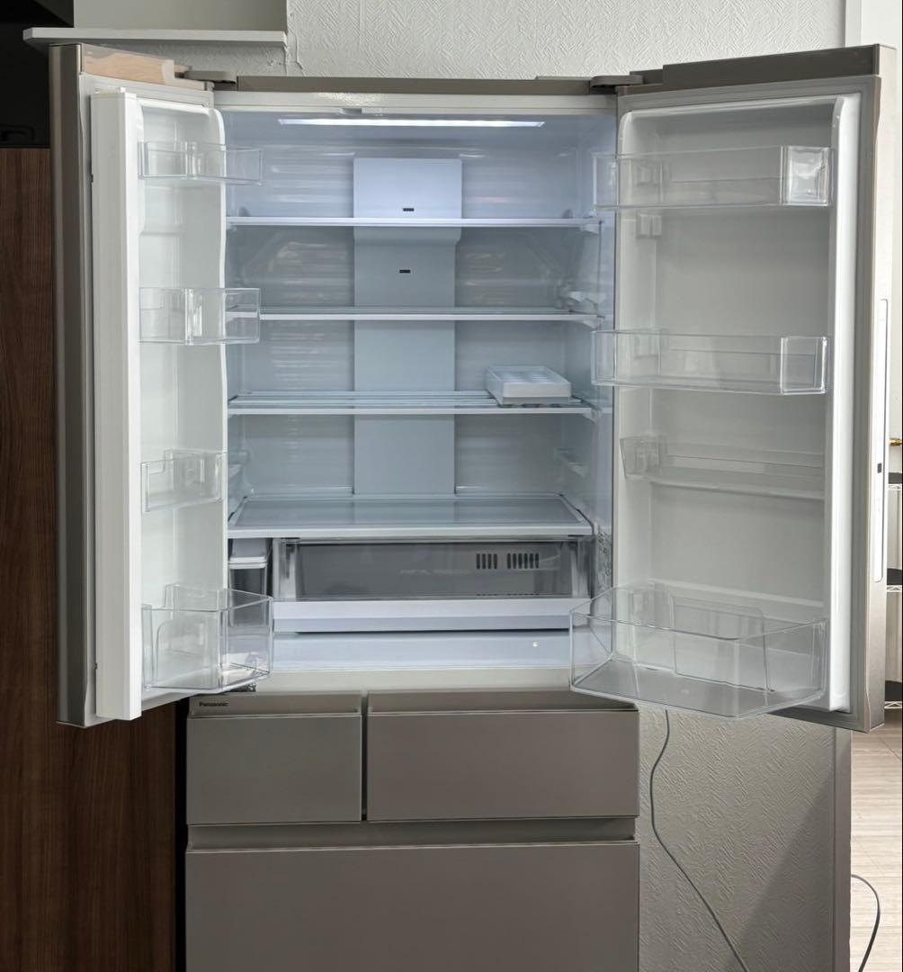 引取限定 札幌パナソニック 6ドア 冷凍冷蔵庫 2025年製 NR-F50HY2