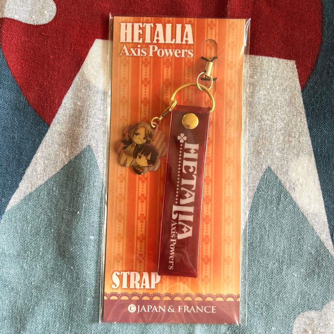 ヘタリアAxisPowers ストラップ 日本&フランス