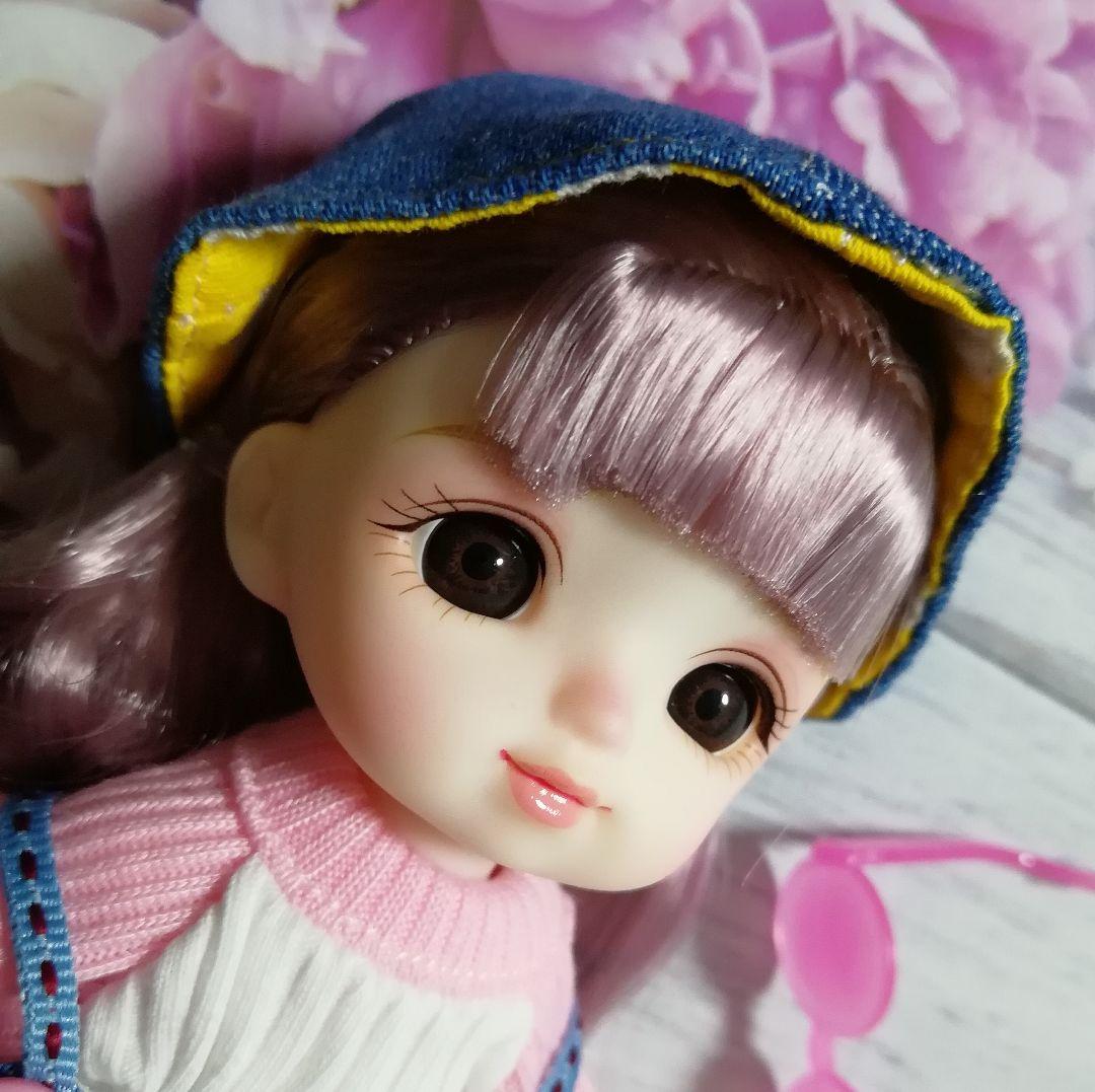 【No.340】お人形 16㎝   bjd  球体関節人形  オビツ ドール