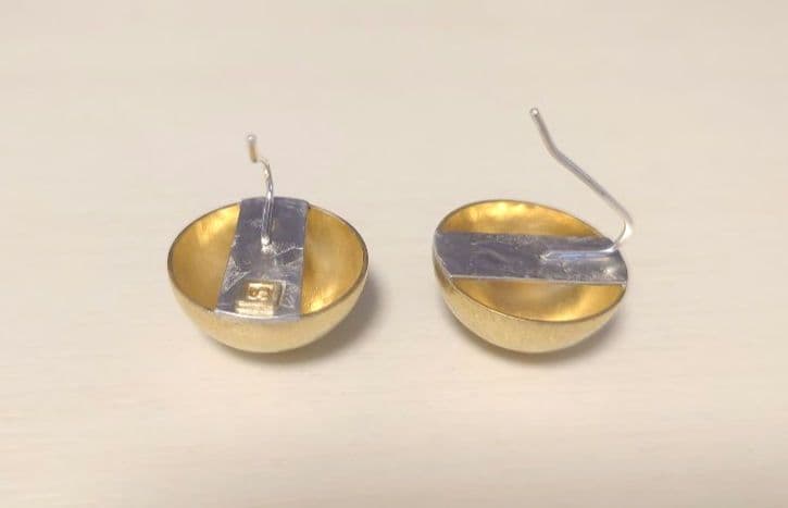 mayumimurasawa / MOON ピアス / brass / 真鍮