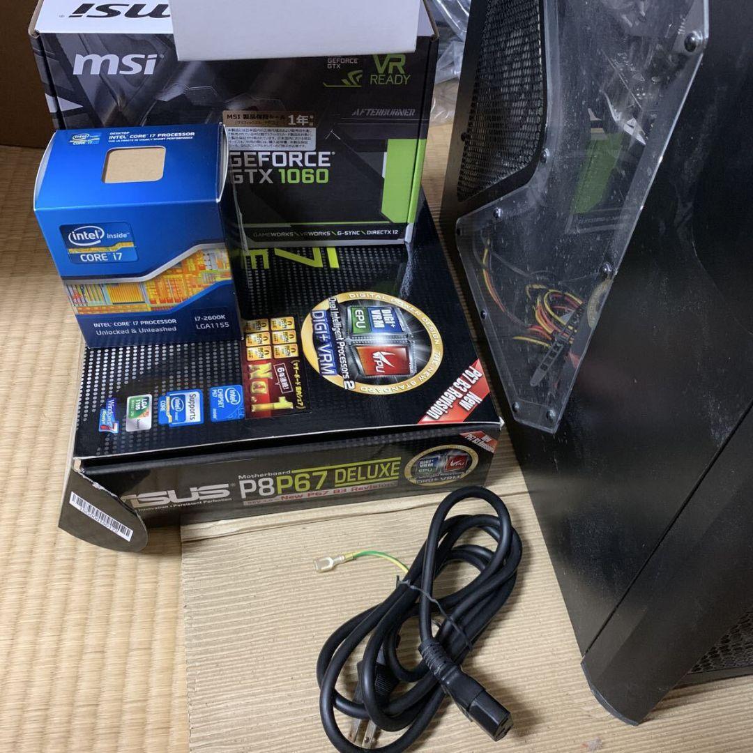 NVIDIA GeForce GTX 1060 メモリ24GB デスクトップPC