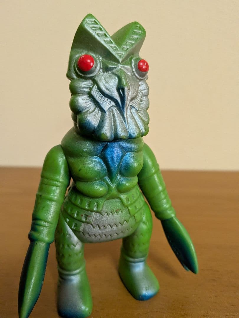 【当時もの】ブルマァク　ミドルソフビ　バルタン星人　ウルトラマン