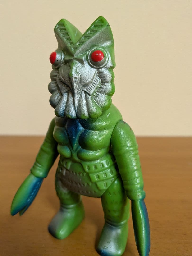 【当時もの】ブルマァク　ミドルソフビ　バルタン星人　ウルトラマン