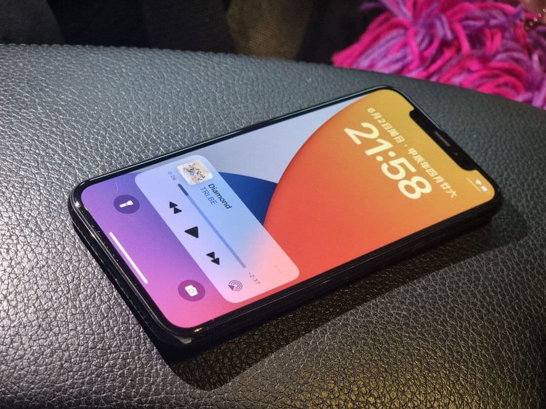 【美品】iPhone X 64GB SIMフリー スペースグレイ
