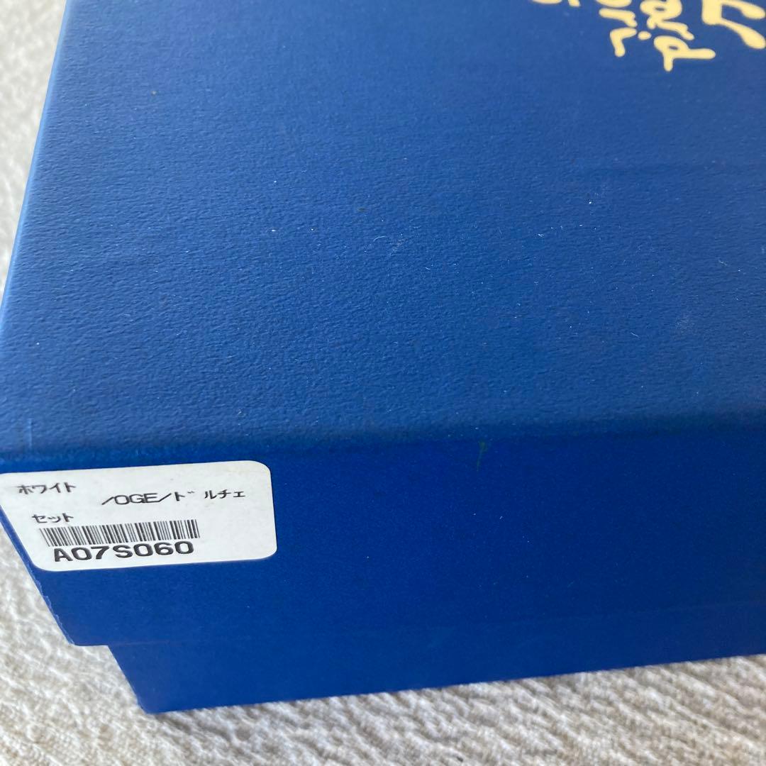 ベッキオホワイト Vecchio ginori シェル＆ミニプレート５枚