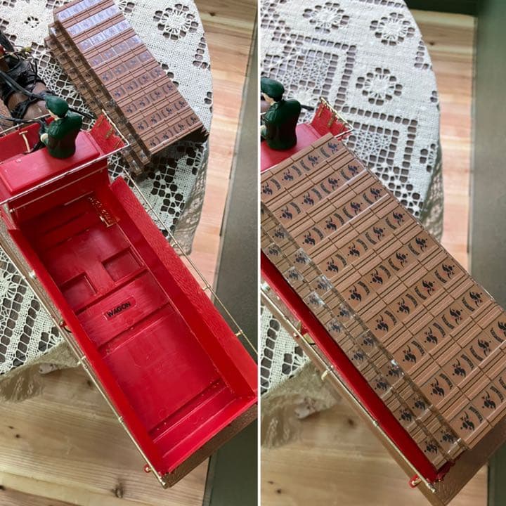 バドワイザー クライスデール8頭立馬車 馬 インテリア 置物