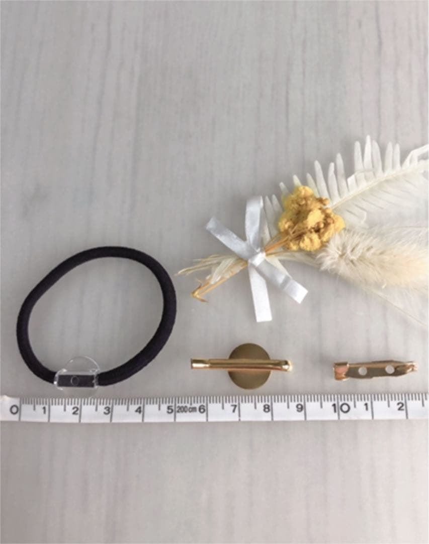 ハンドメイドレジンヘアゴム・ポニーフック・ブローチ・ネックレス♡No.230