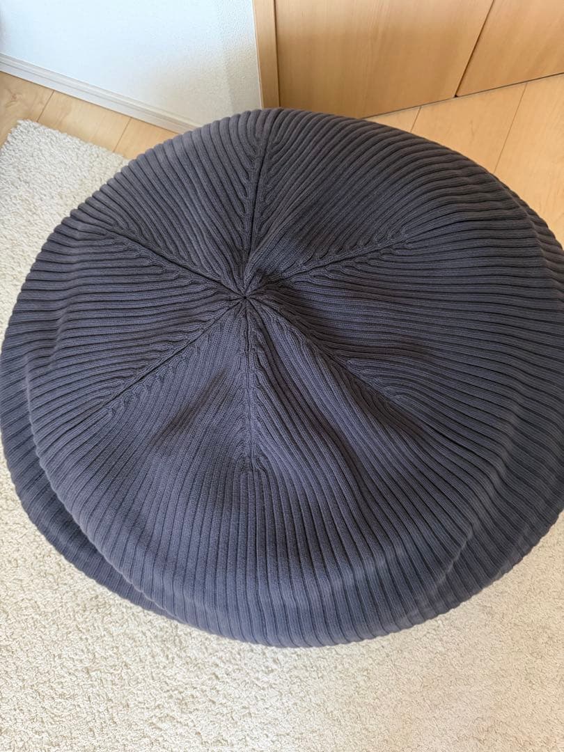 IDEA PUUF クッション（ネイビー) 大きい方のサイズ