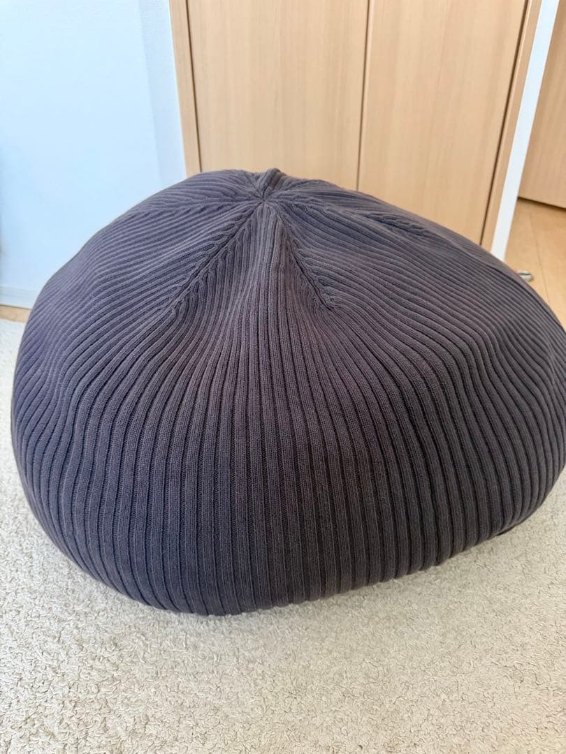 IDEA PUUF クッション（ネイビー) 大きい方のサイズ