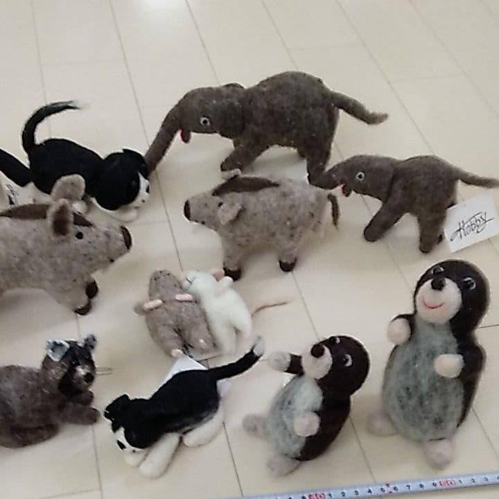 フェルトの動物達セット