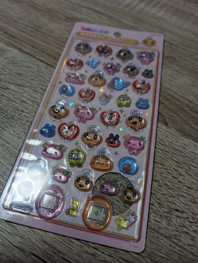 ボンボンドロップシールたまごっち4種類