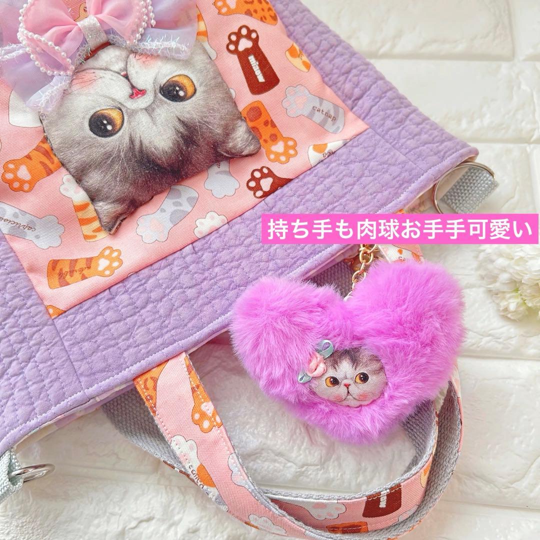 も*❤様 ぷっくりマンドゥ君　韓国ヌビキルト＆肉球お手手　コヤンイサムチョン　ト