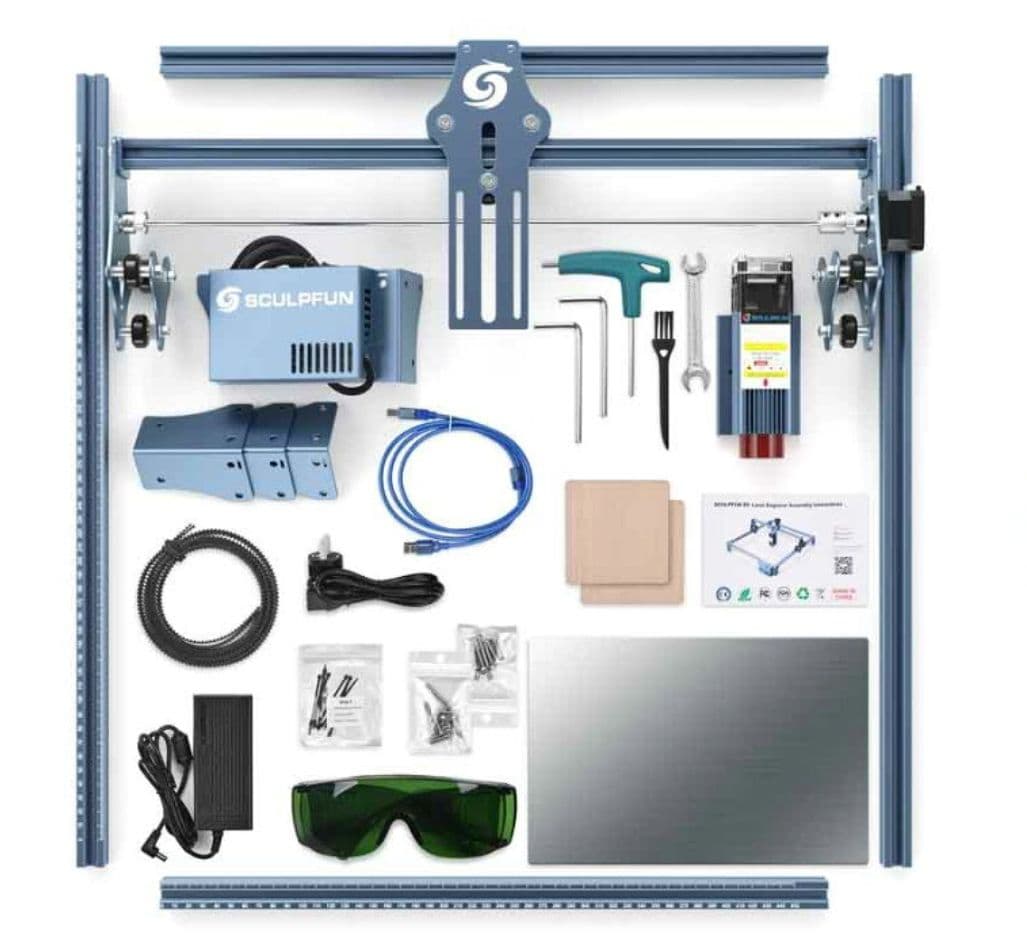 SCULPFUN S9 5.5Wレーザー彫刻機