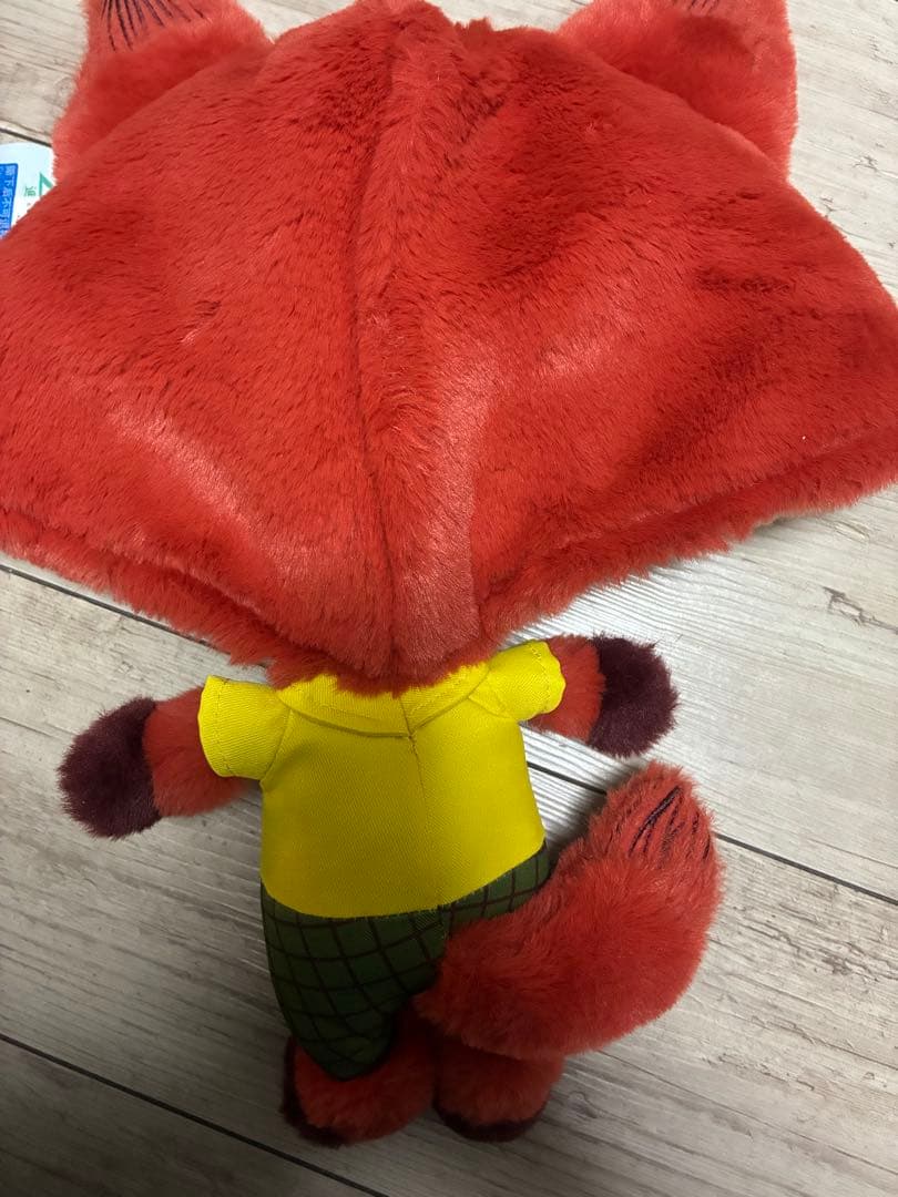 上海ディズニー　ニック　ぬいぐるみ キャップ