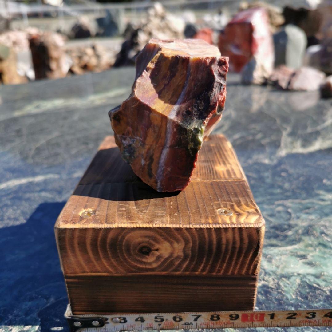 ファンシージャスパー　940グラム　鑑賞石　原石　宝石　鉱物　パワーストーン　石