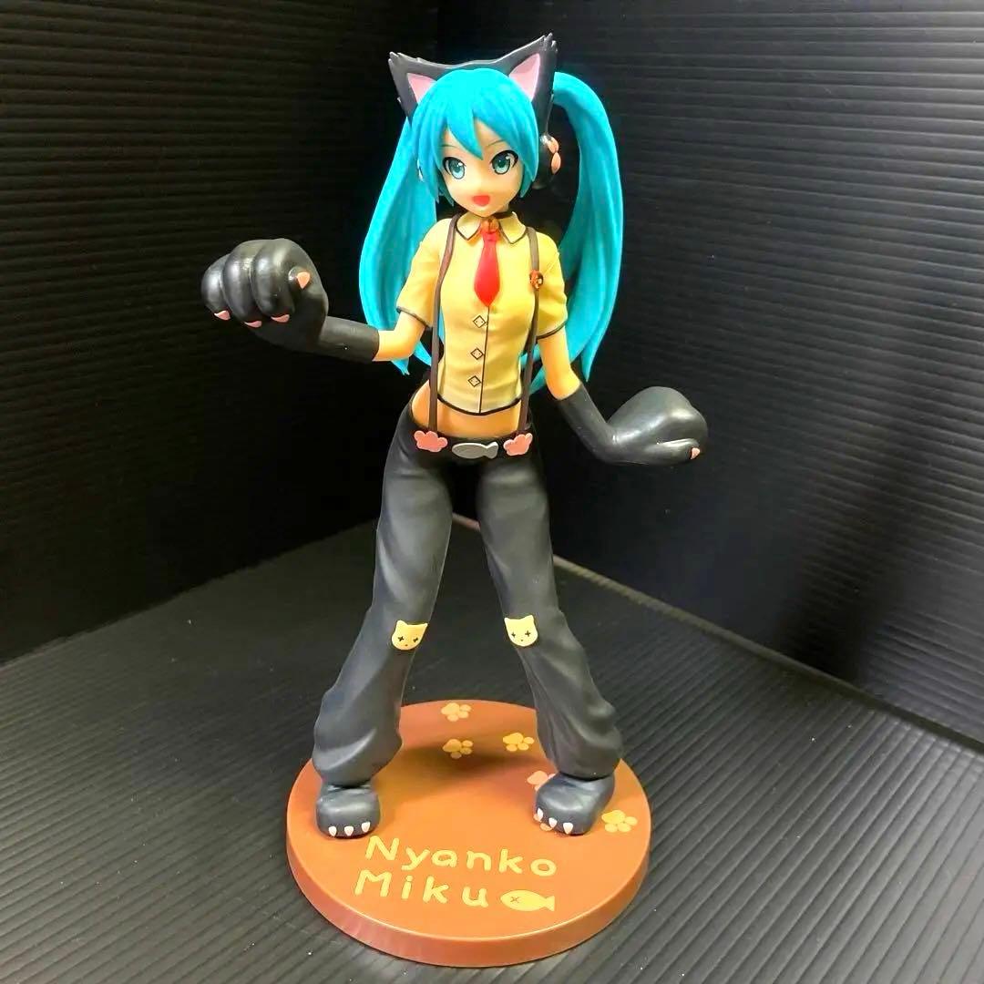 【※初版】 初音ミク スーパープレミアムフィギュア SPM 初音ミク にゃんこ