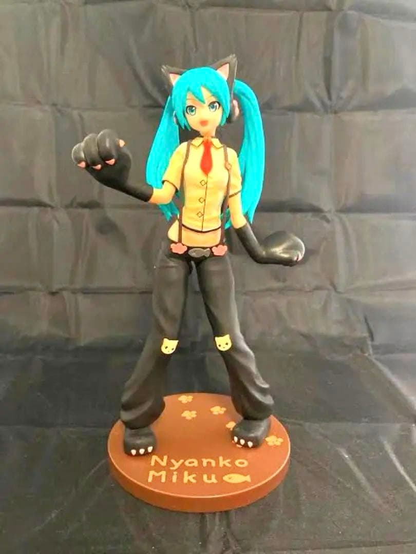 【※初版】 初音ミク スーパープレミアムフィギュア SPM 初音ミク にゃんこ