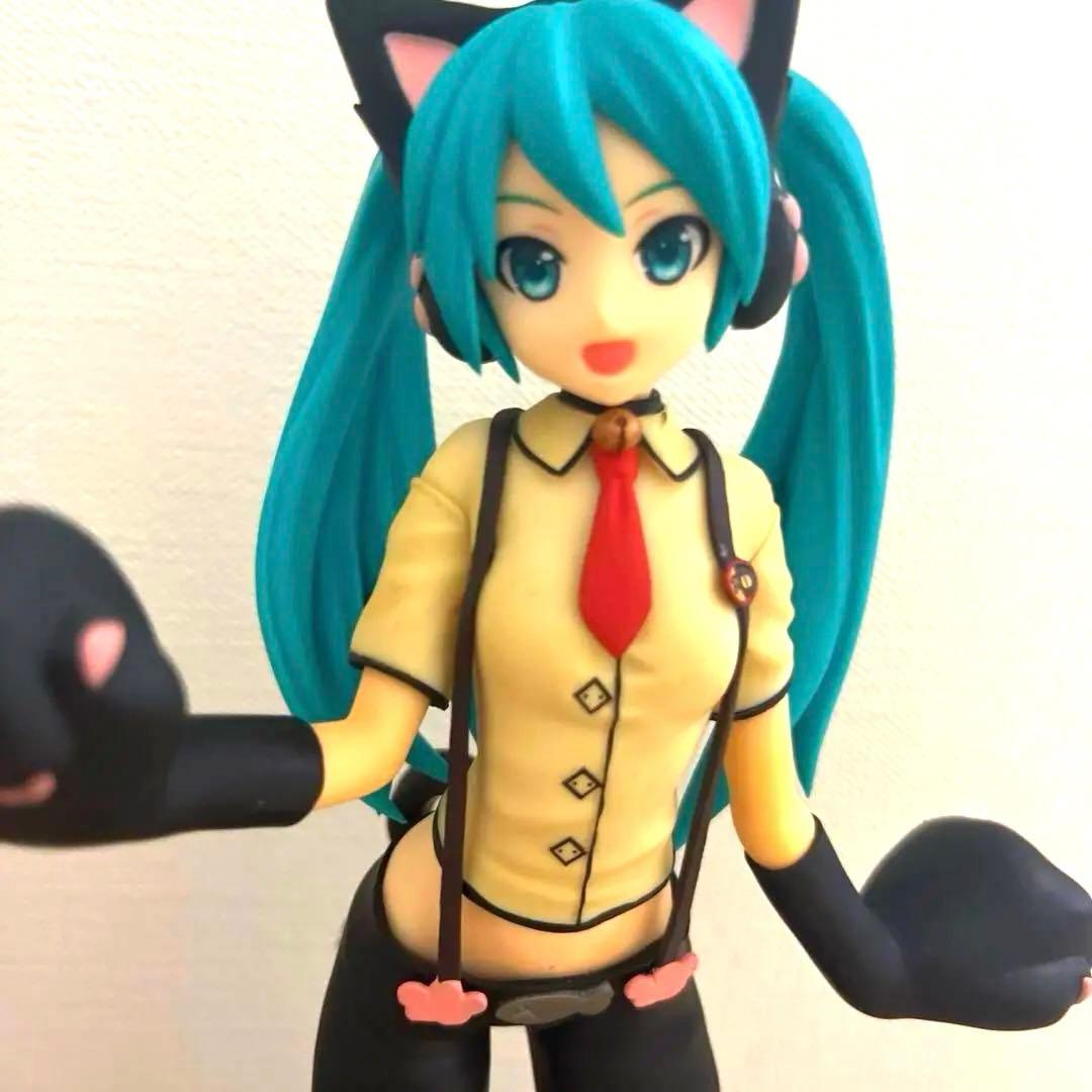 【※初版】 初音ミク スーパープレミアムフィギュア SPM 初音ミク にゃんこ