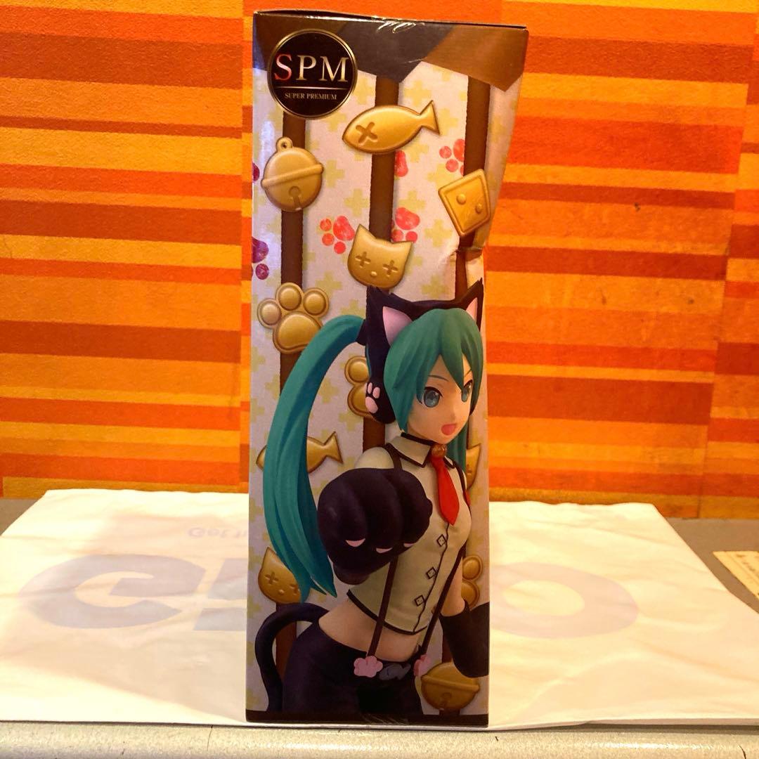 【※初版】 初音ミク スーパープレミアムフィギュア SPM 初音ミク にゃんこ