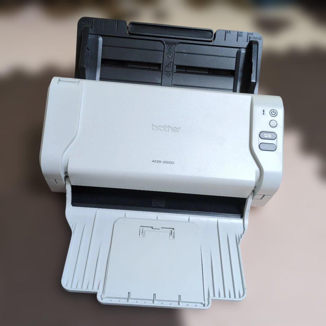 brother ADS-2200 ホワイト スキャナー
