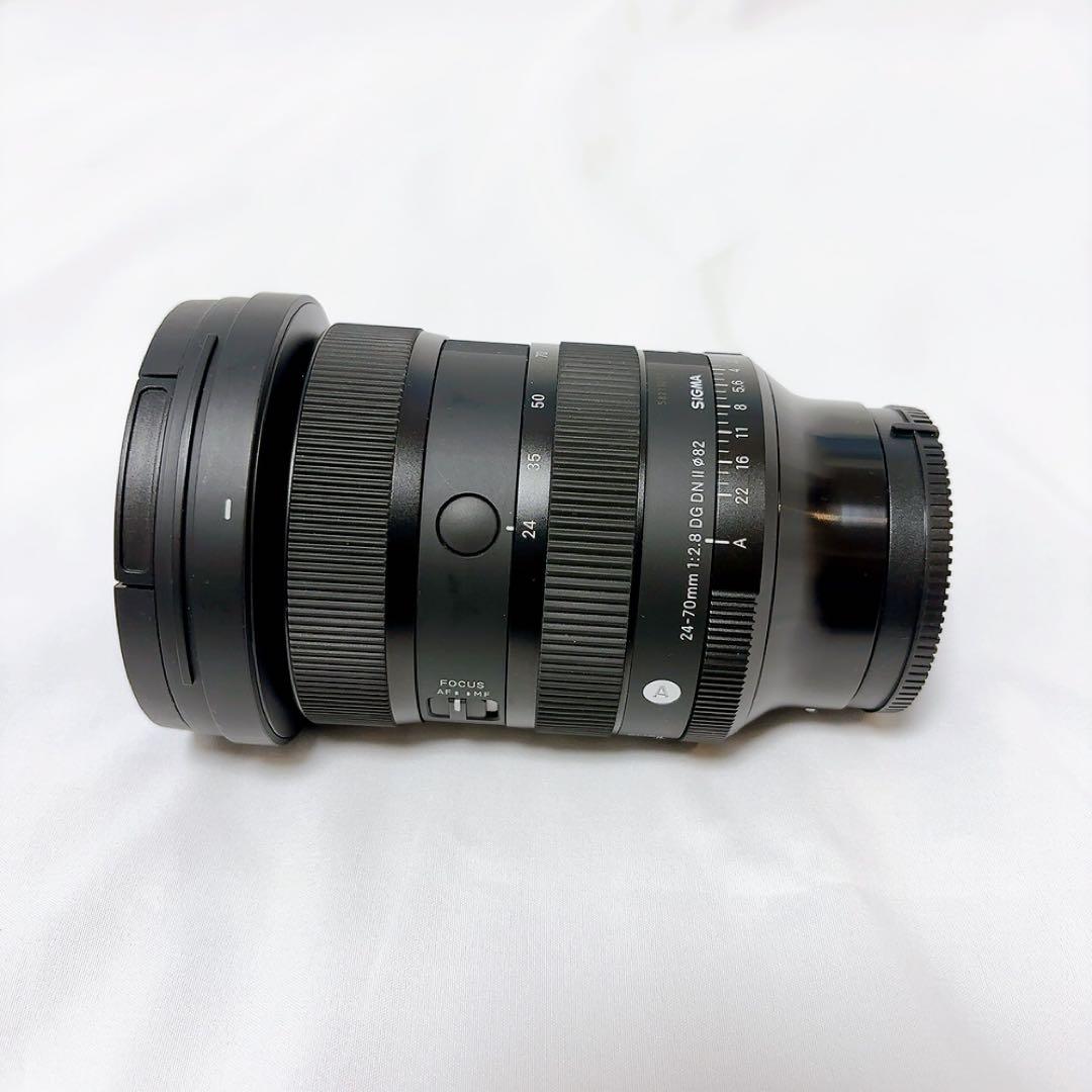 【美品】SIGMA 24-70mm F2.8 DG DN II レンズ