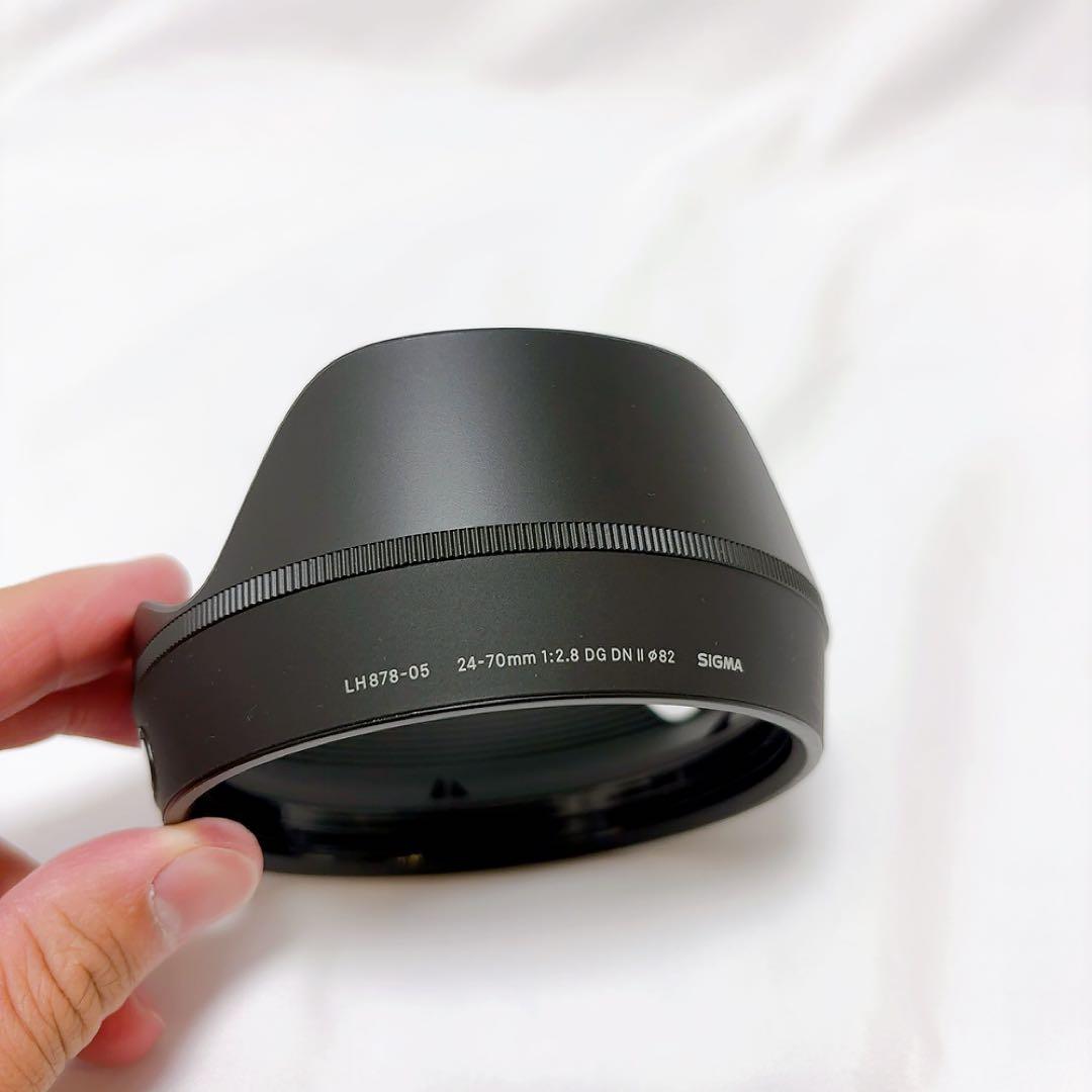 【美品】SIGMA 24-70mm F2.8 DG DN II レンズ