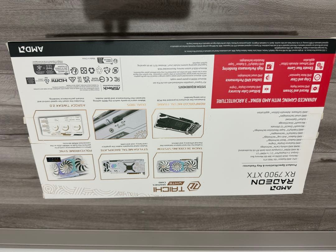 グラフィックボード・グラボ・ビデオカード RX 7900 XTX Taichi White 24GB OC Edition