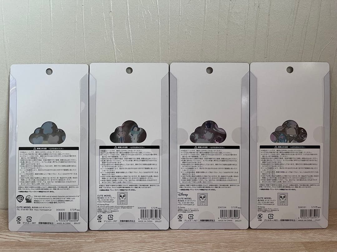 プチドロップステッカー4枚セット