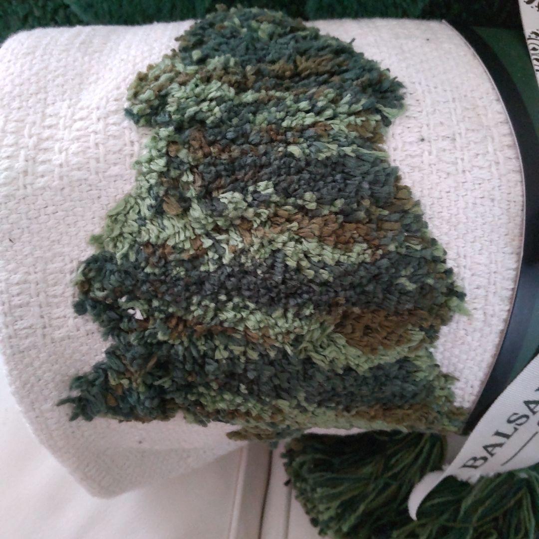 北欧風 ツリー柄 豪華3点セット　ふわふわクッション2個 ＆ 大判ブランケット