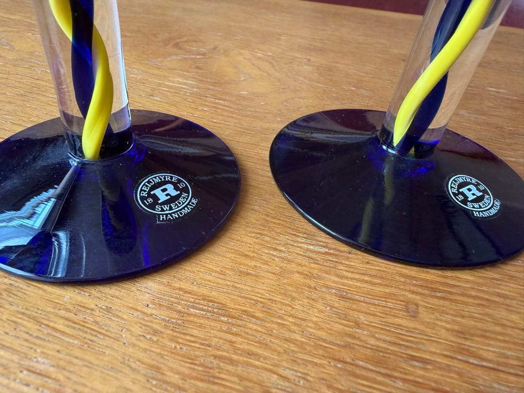 北欧 Reijmyre(レイミール)社 スウェーデン 手吹きグラス