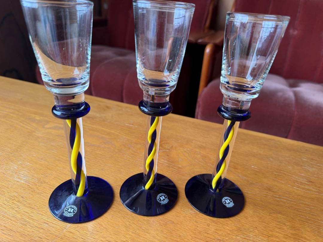 北欧 Reijmyre(レイミール)社 スウェーデン 手吹きグラス