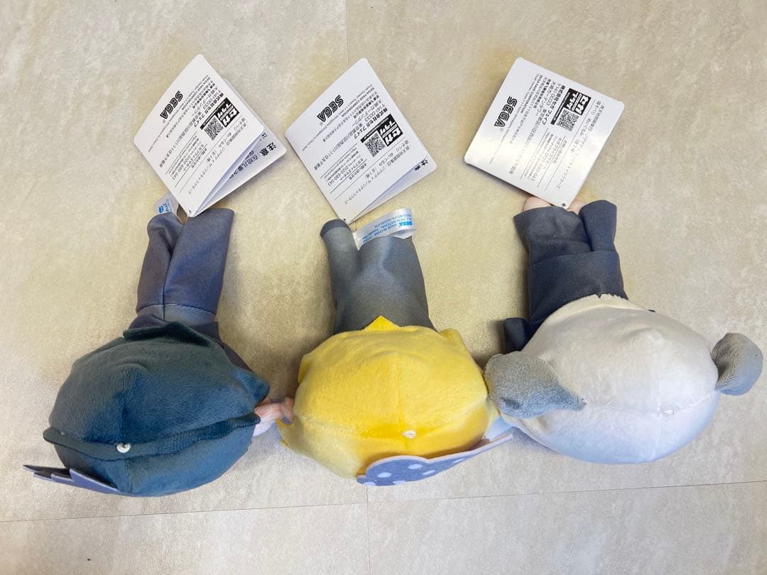 【新品】ジグザグ 真天地開闢集団　寝そべりぬいぐるみ コンプセット　タグ付き