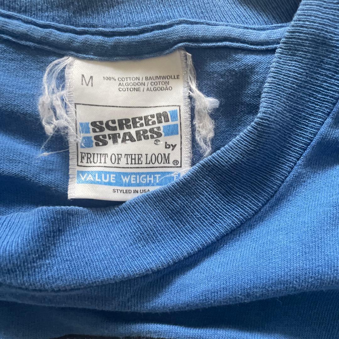 Sonic Youth Tシャツ Mサイズ バンドT ロックT ブルー