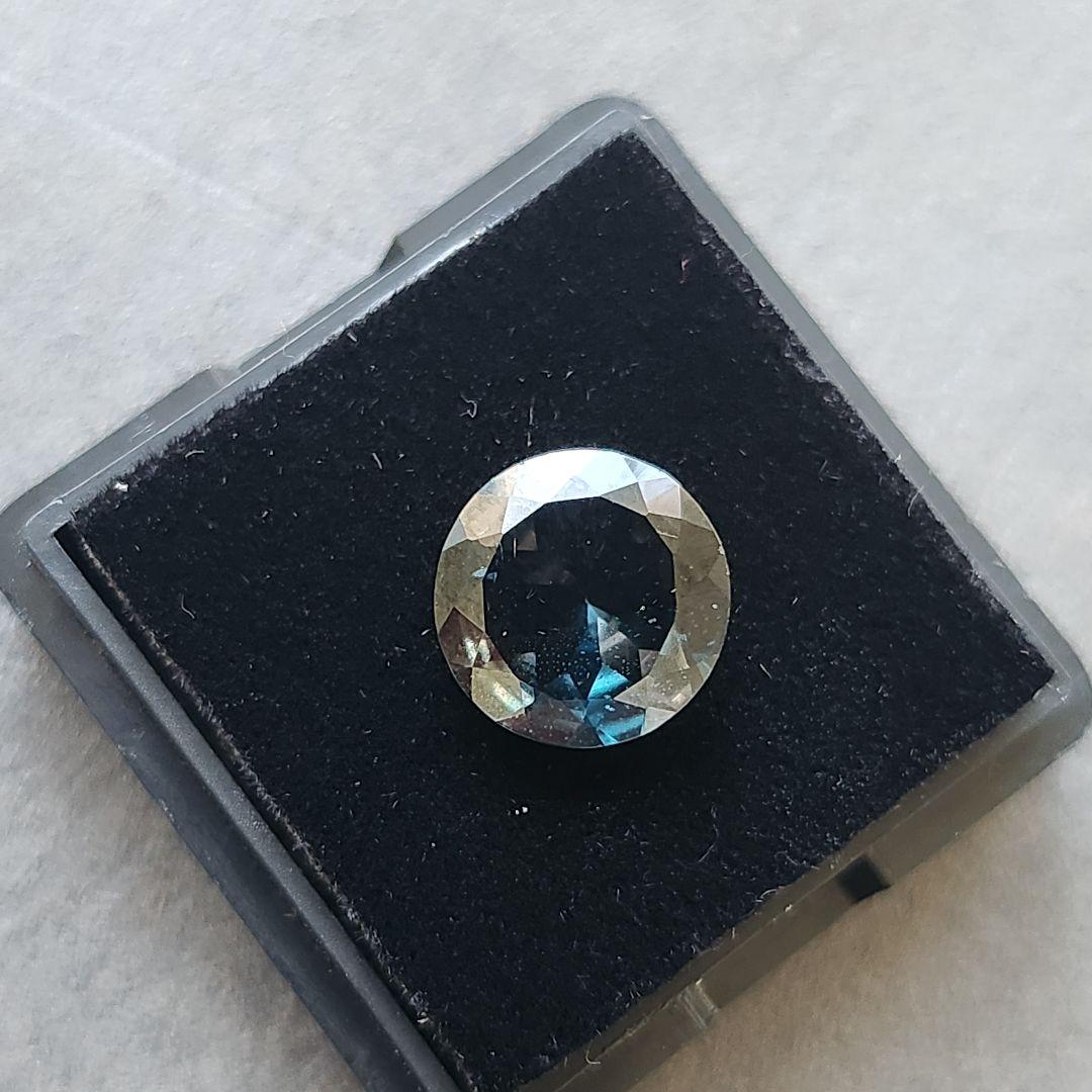 【一点物】ロンドンブルートパーズ ラウンド ルース ✩.*˚天然石