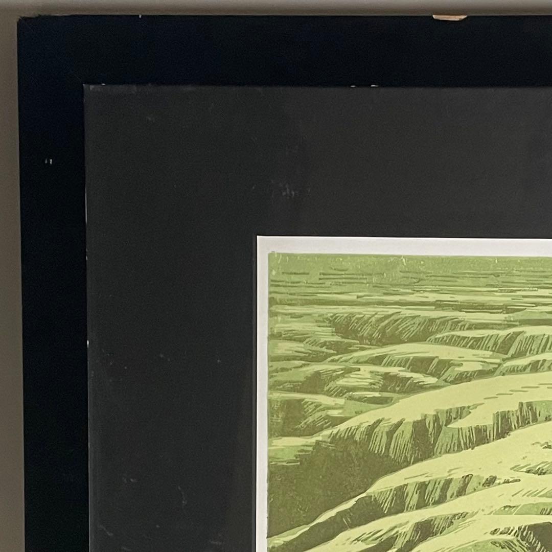 希少 中国画家 国家一級美術師 姚天沐 大判 版画