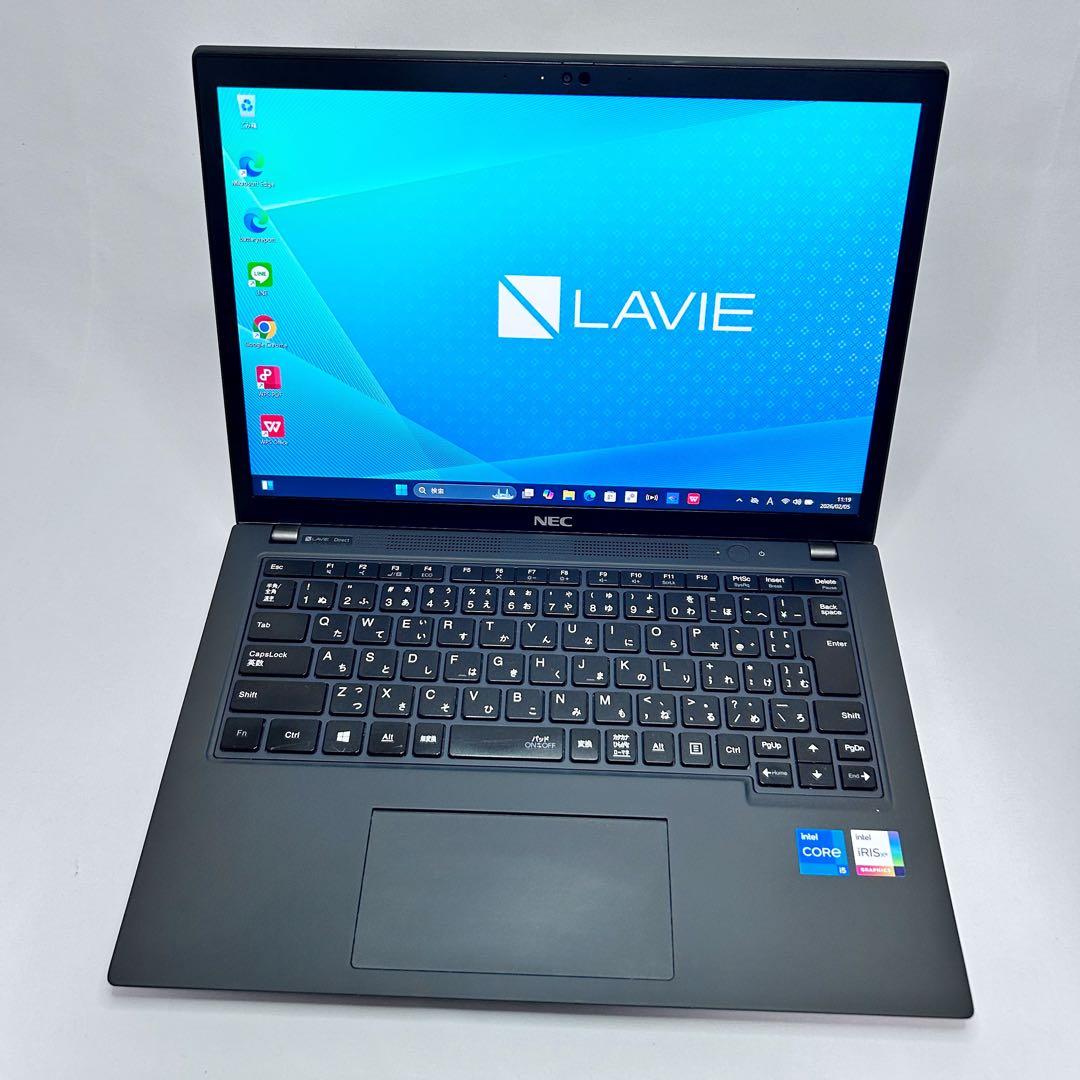 美品【第11世代i5×大容量SSD512GB】NEC LAVIE｜2021年製