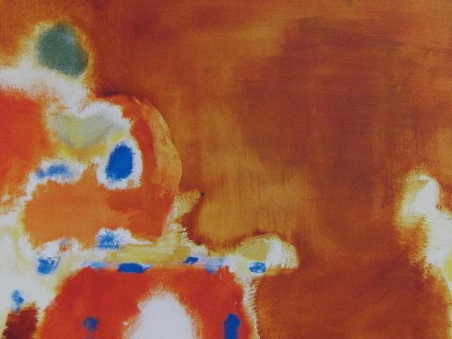 マーク・ロスコ、『無題』、希少画集画、状態良好、新品木製額・額装付