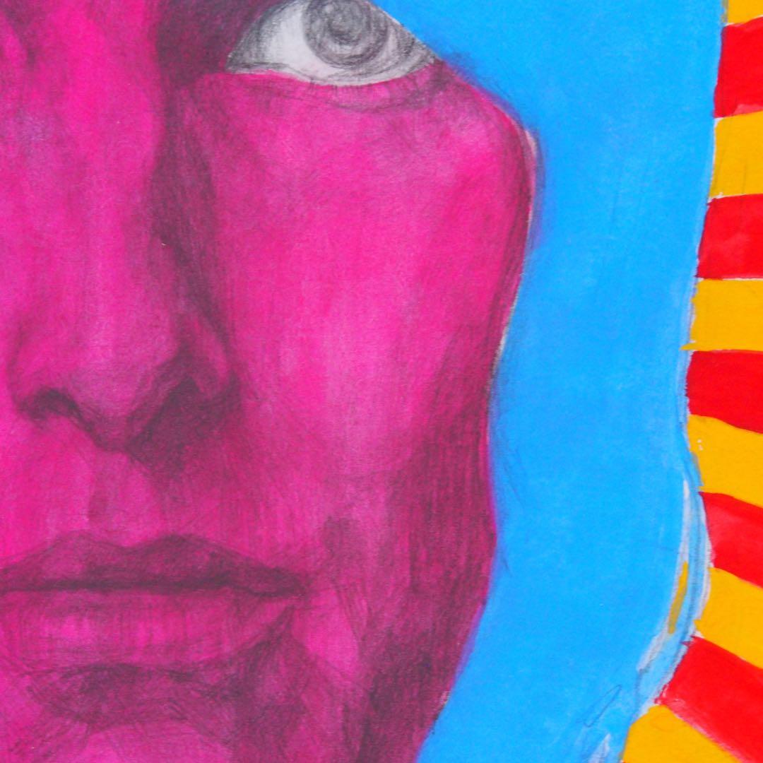 アクリル画 作品 リアム・ギャラガー Liam Gallagher OASIS